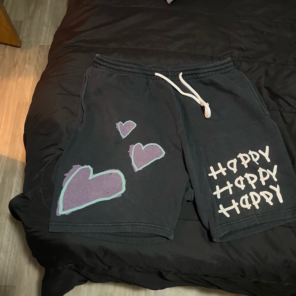 Happy x3 black shorts